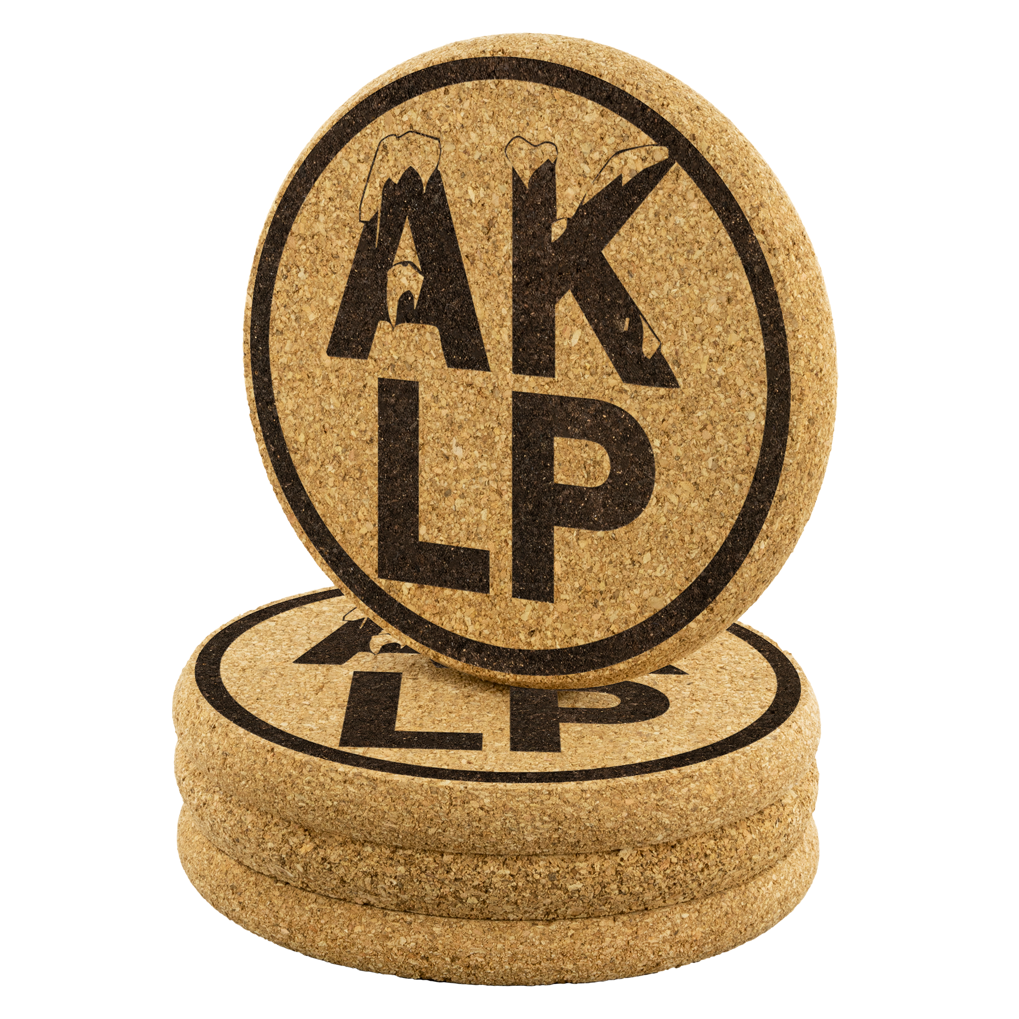 Alaska LP Cork Coasters