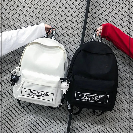 Harajuku Backpack - I Don't Care