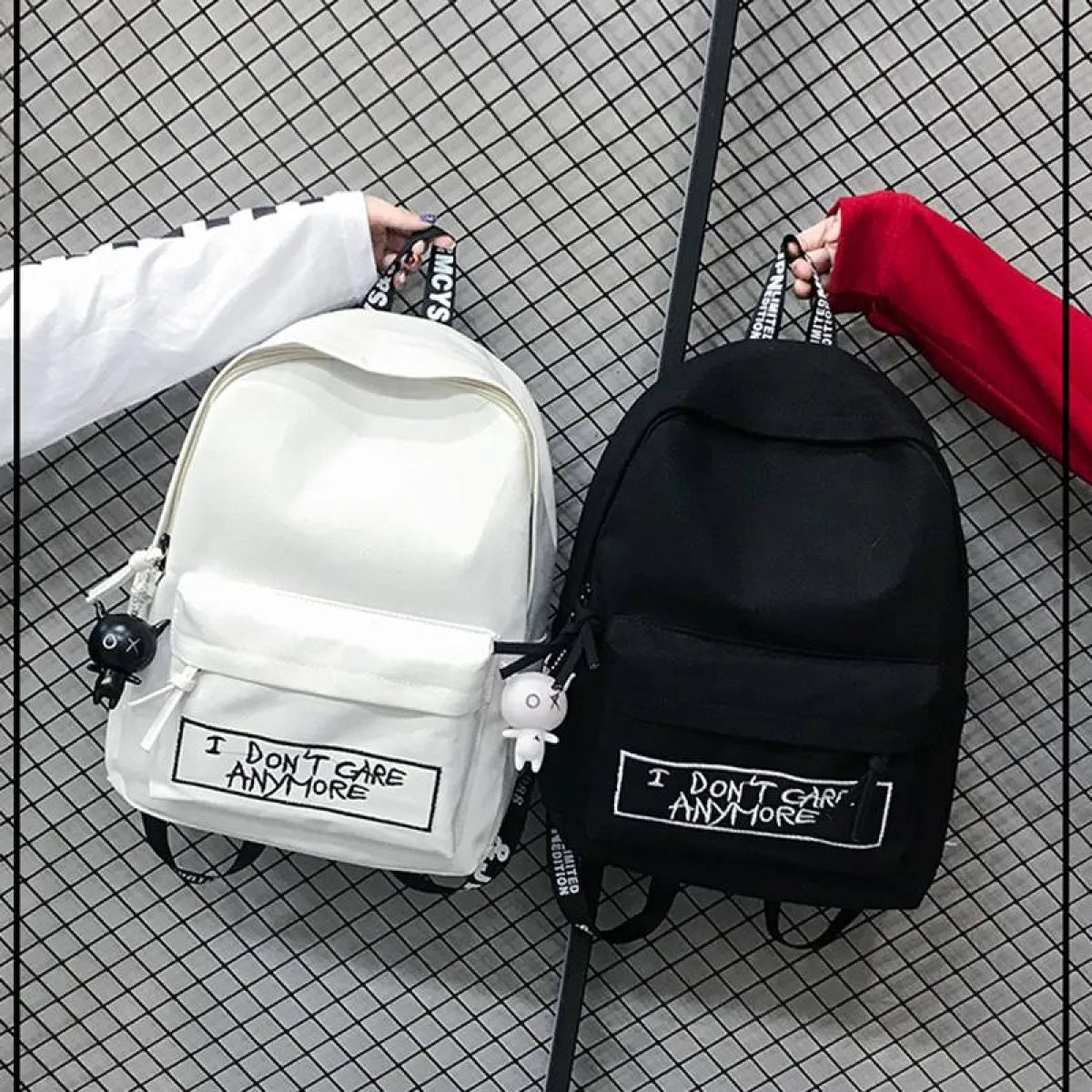 Harajuku Backpack - I Don't Care