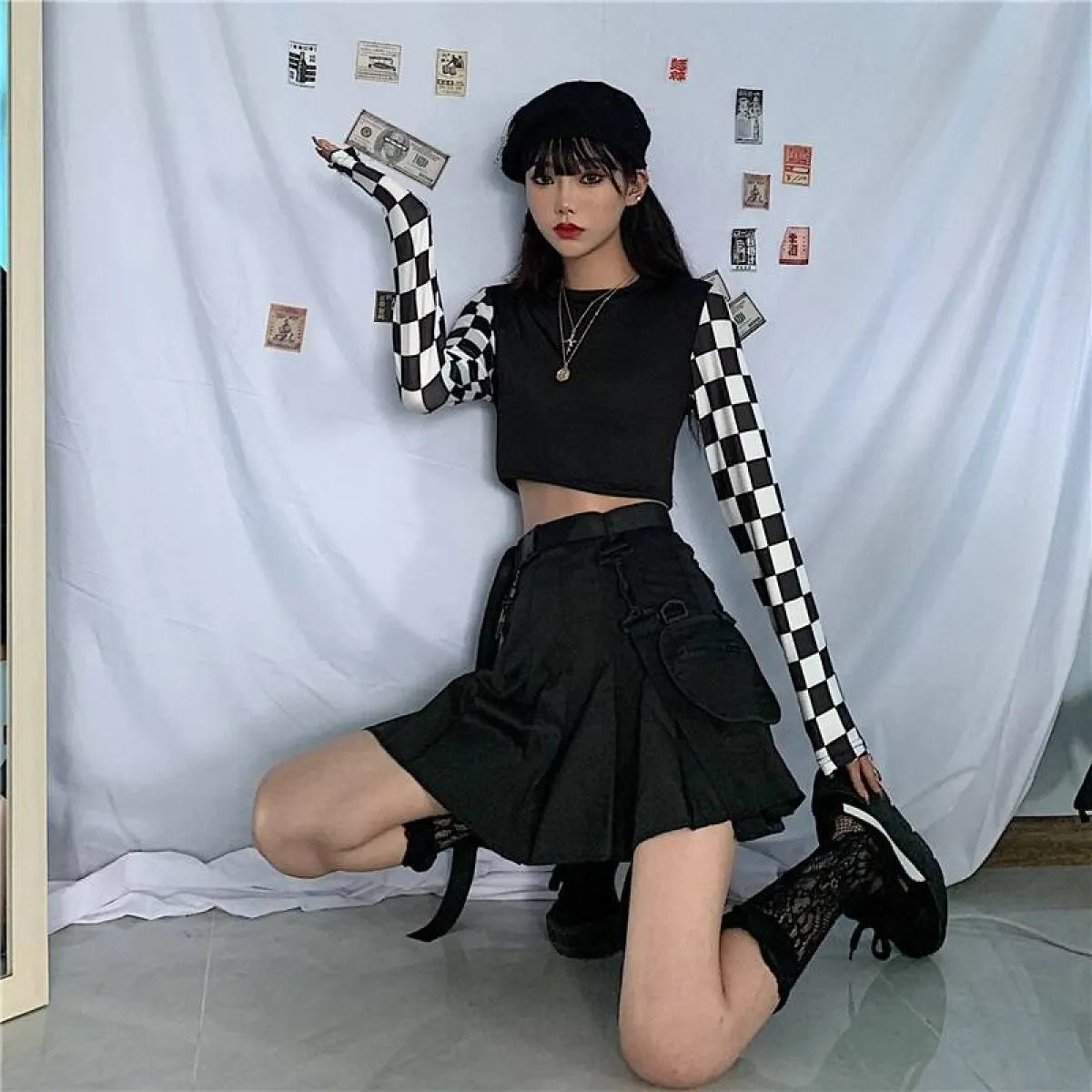 Harajuku Checkered Shirt