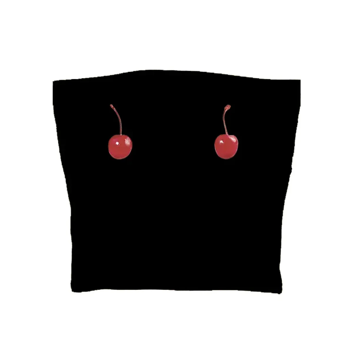 Harajuku Cherry Tee - Sleeveless Streetwear Crop