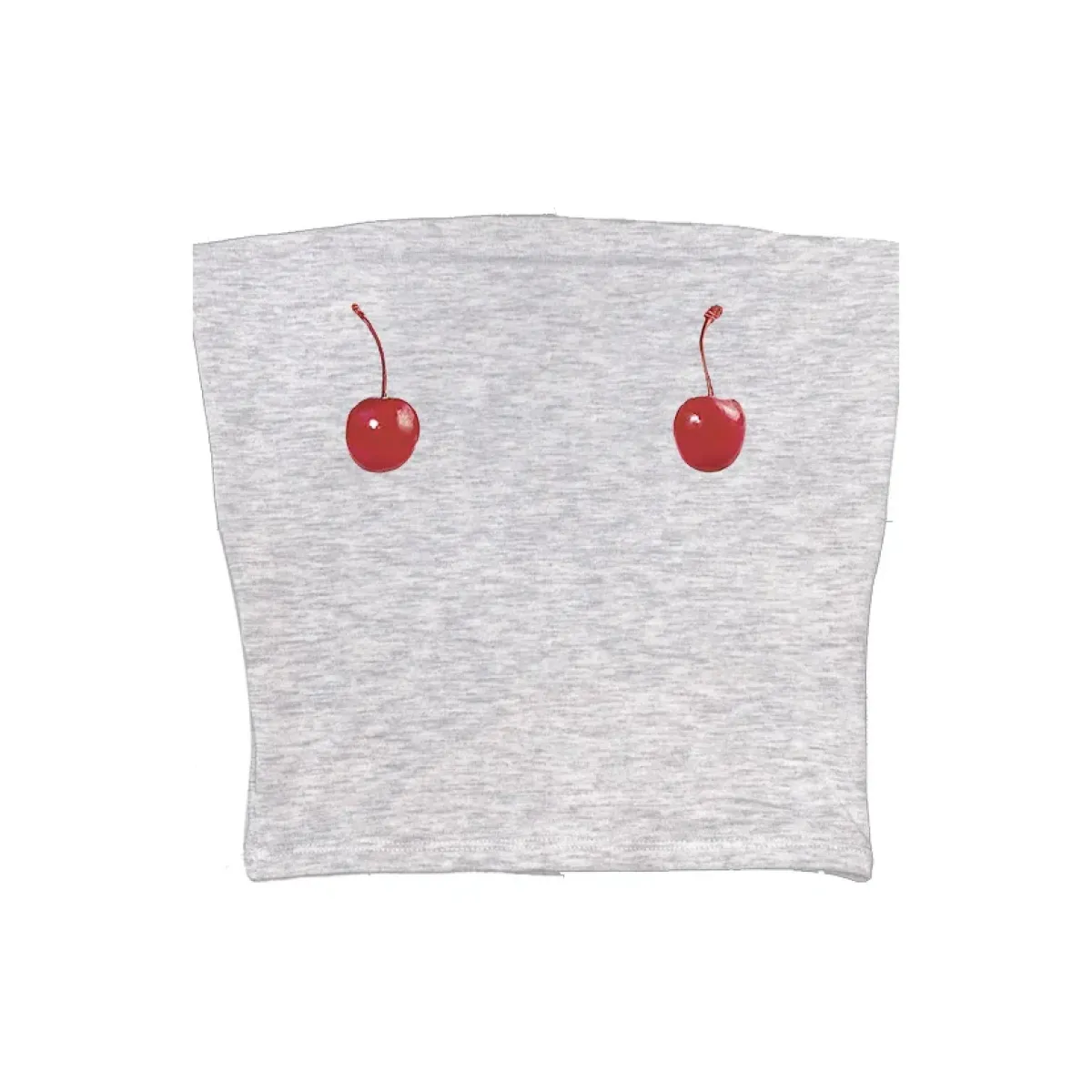 Harajuku Cherry Tee - Sleeveless Streetwear Crop