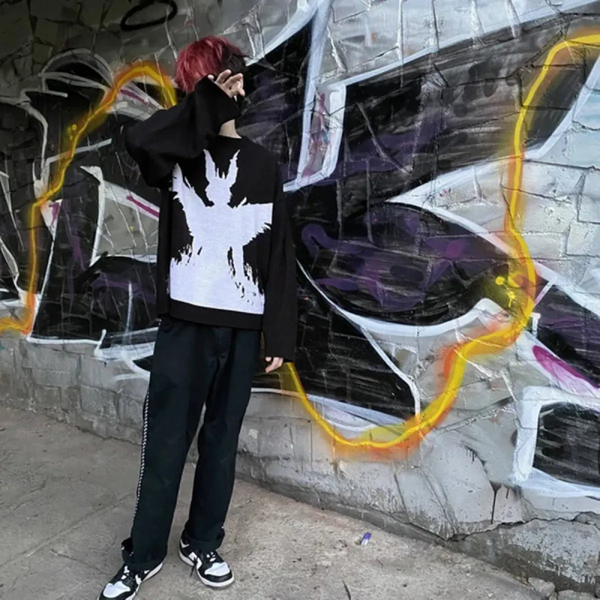 Harajuku Fashion Knitwear - Loose Autumn/Winter Sweaters