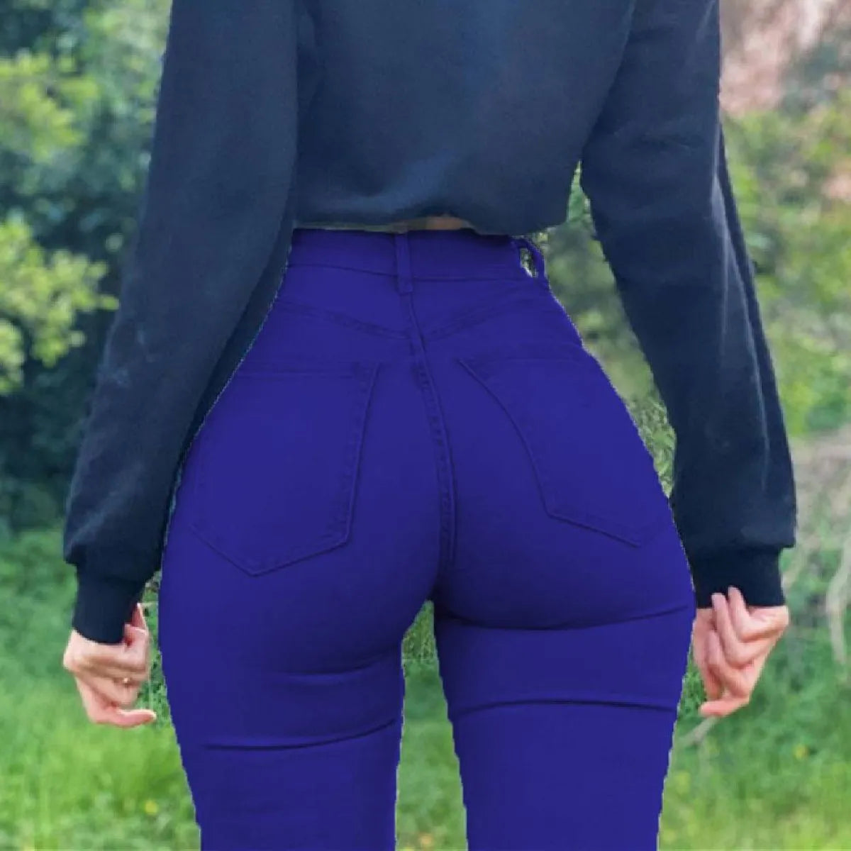 High Waisted Skinny Jeans