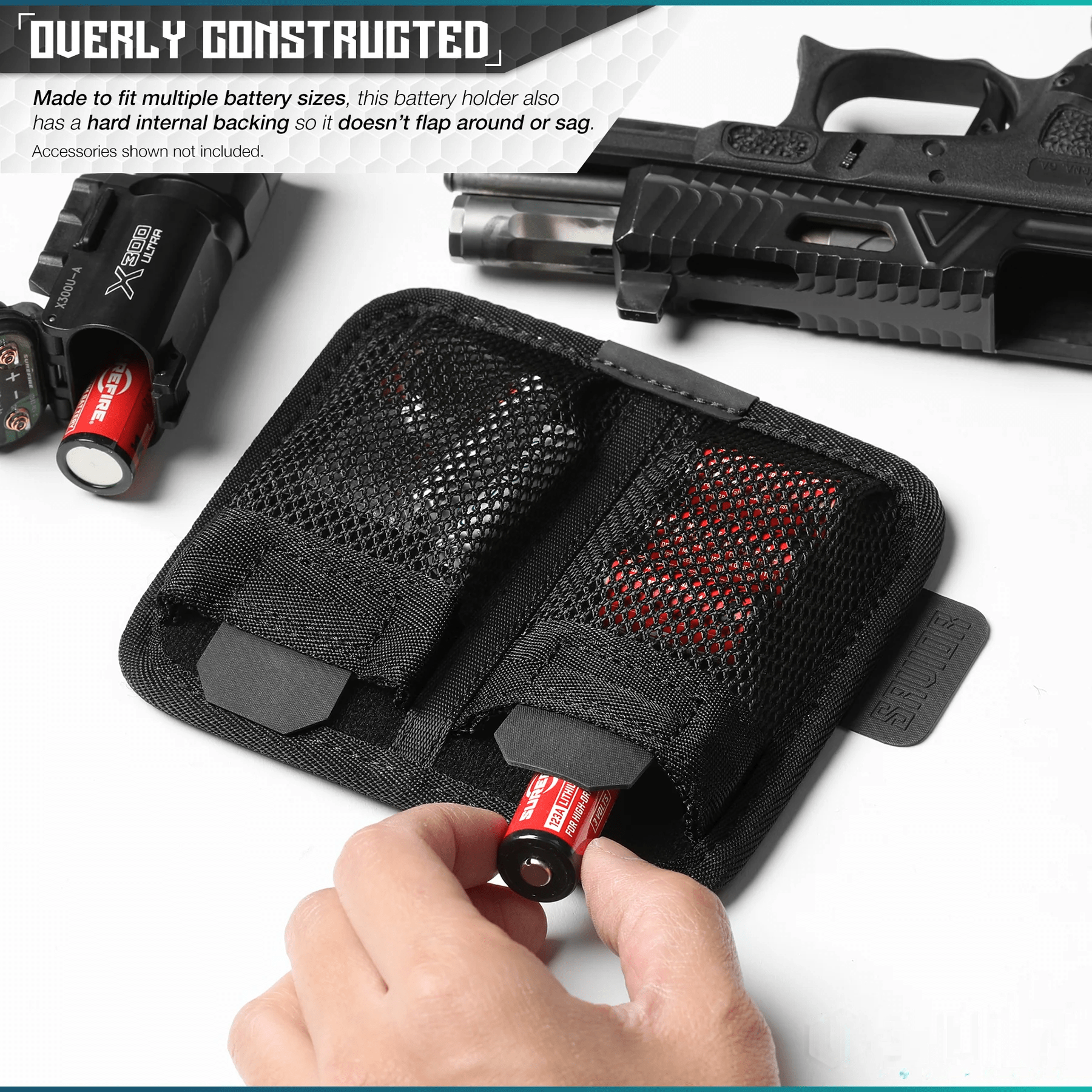 Battery and Accessory Pouch