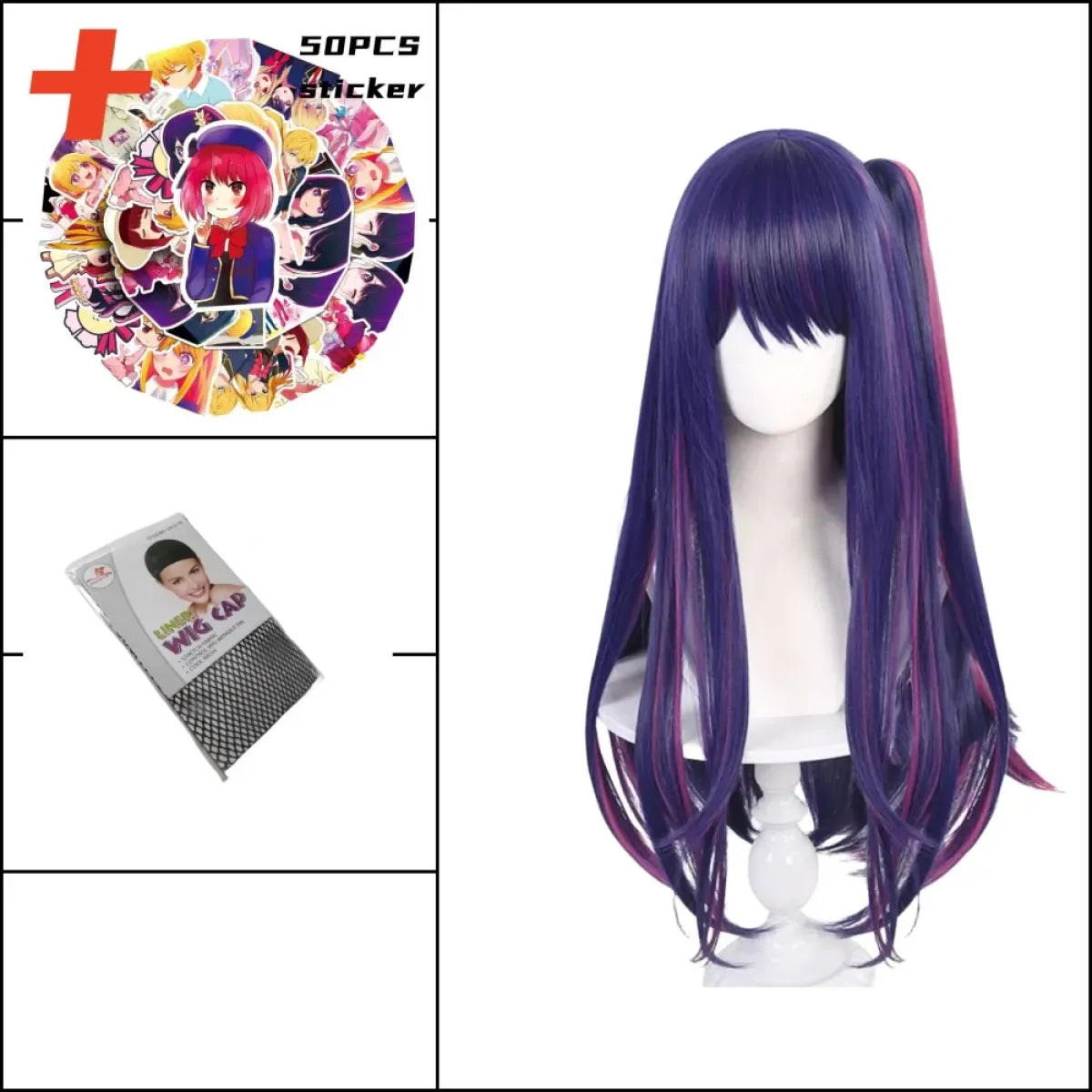 OSHI NO KO Ai Hoshino Cosplay Costume - Lolita Pink Uniform Dress