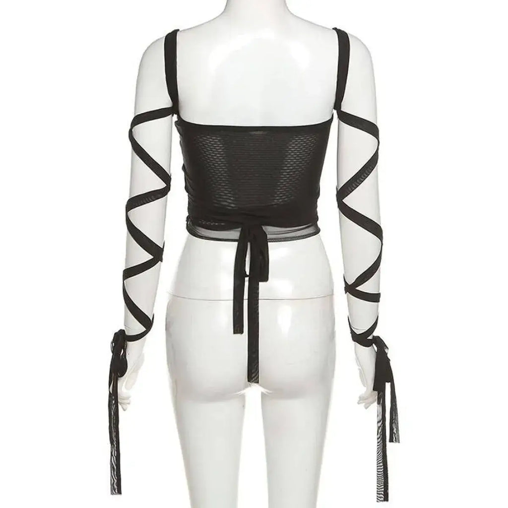 Dark Ice Punk Lace Camis