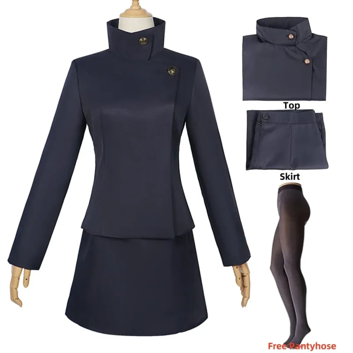 Ieiri Shoko Cosplay Outfit – Jujutsu Kaisen School Uniform Set