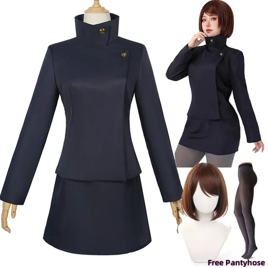 Ieiri Shoko Cosplay Outfit – Jujutsu Kaisen School Uniform Set