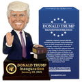 President Trump Inauguration Bobblehead – Proud Patriot collectible figure