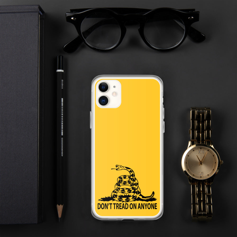 Don't Tread on Anyone iPhone Case