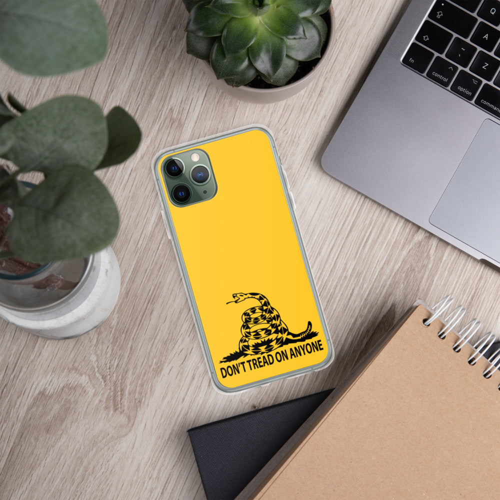 Don't Tread on Anyone iPhone Case