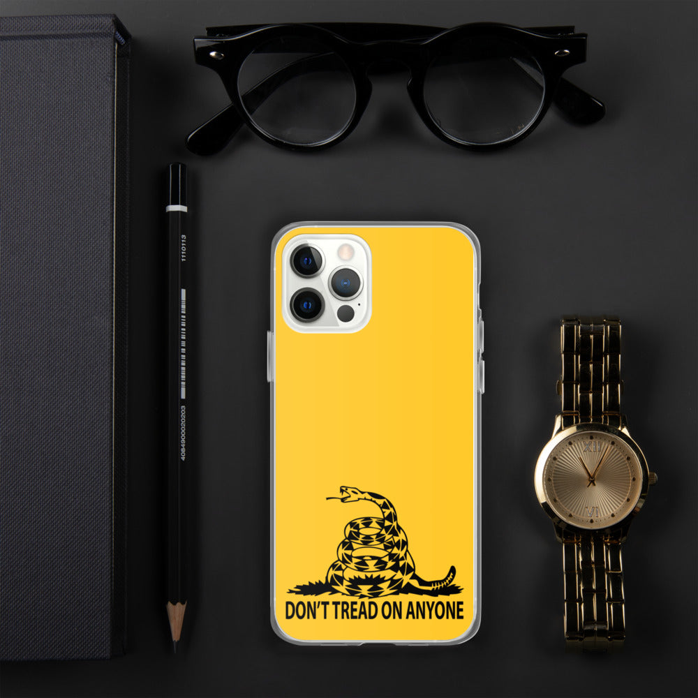 Don't Tread on Anyone iPhone Case