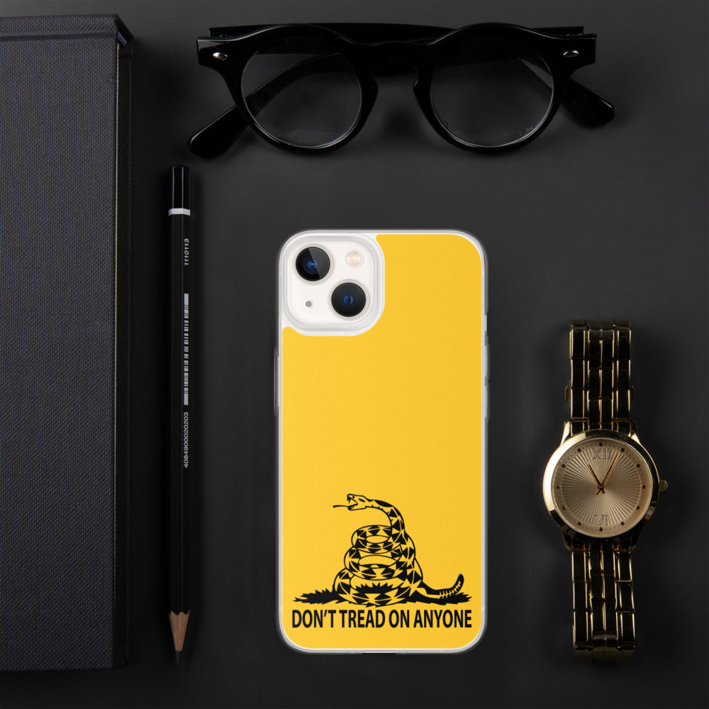 Don't Tread on Anyone iPhone Case