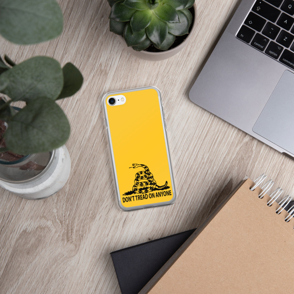Don't Tread on Anyone iPhone Case