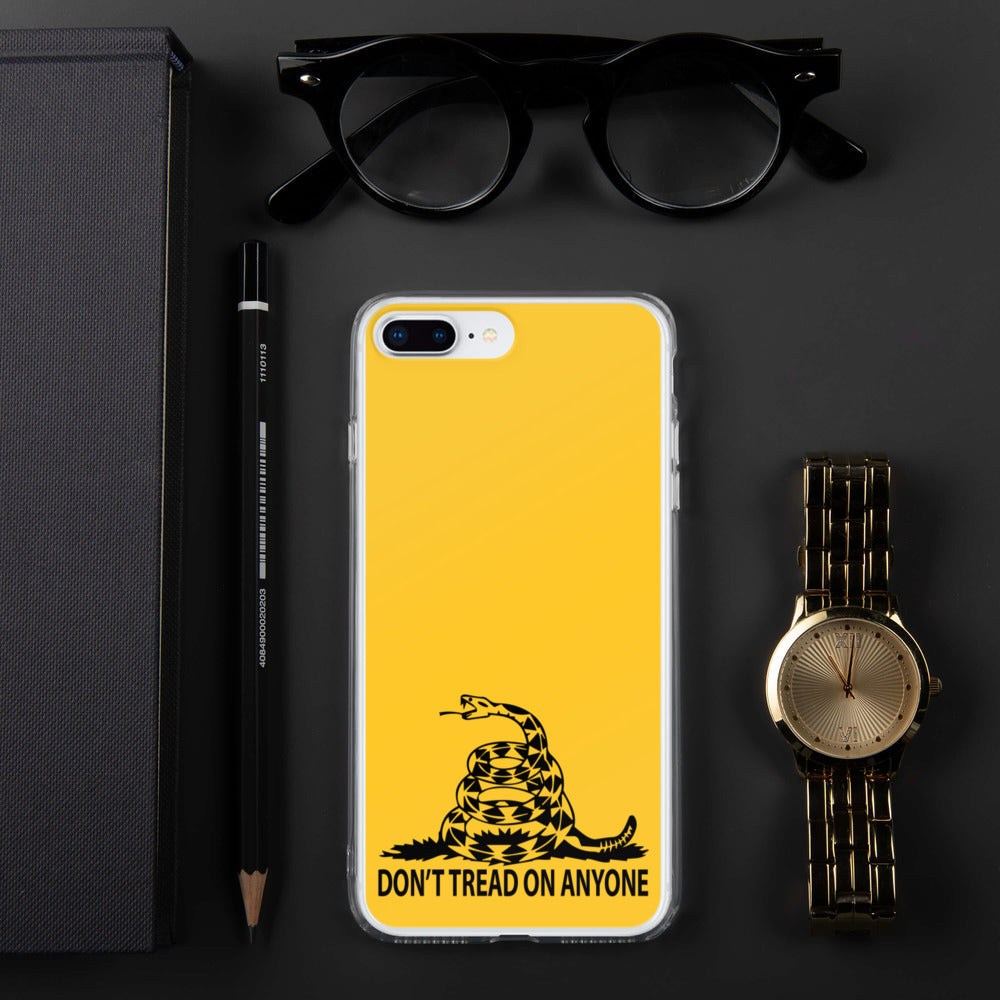Don't Tread on Anyone iPhone Case
