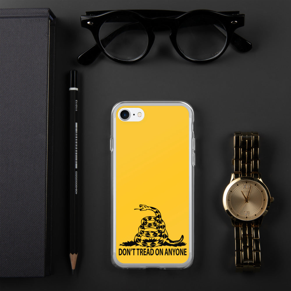 Don't Tread on Anyone iPhone Case