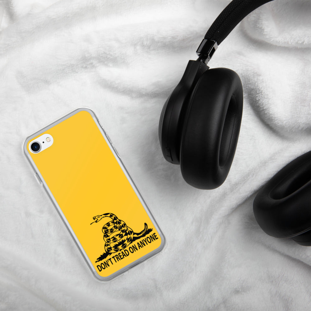 Don't Tread on Anyone iPhone Case