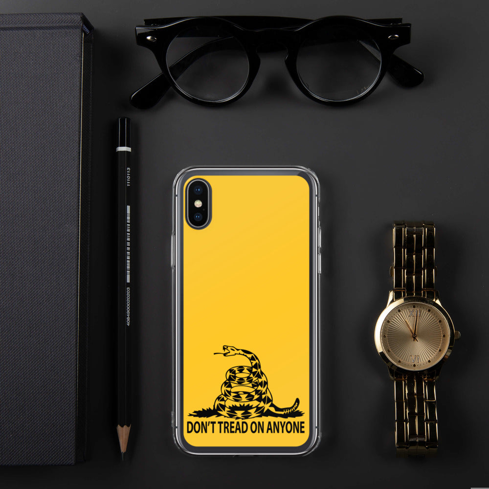 Don't Tread on Anyone iPhone Case