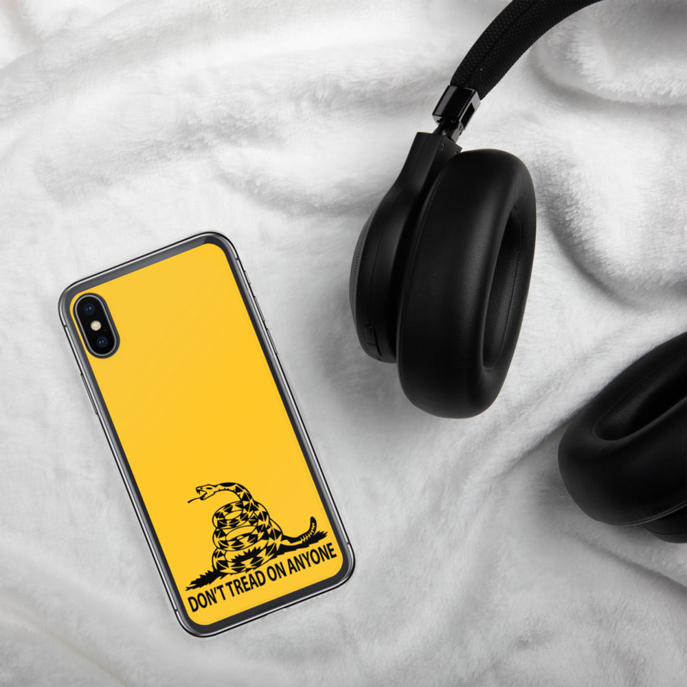Don't Tread on Anyone iPhone Case