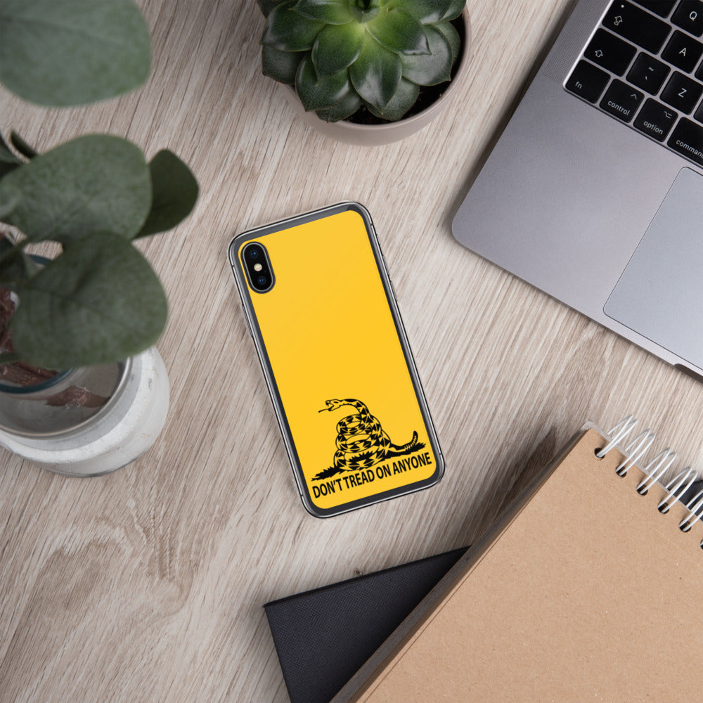 Don't Tread on Anyone iPhone Case