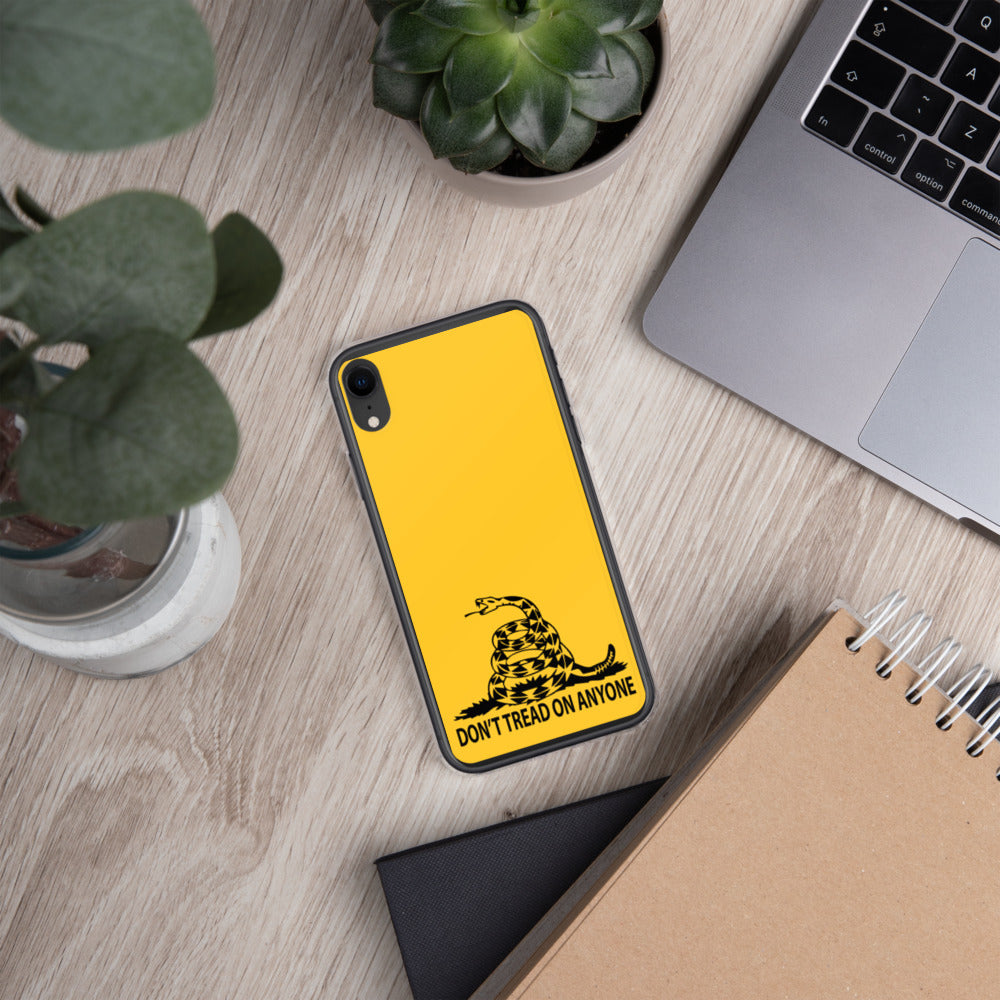 Don't Tread on Anyone iPhone Case