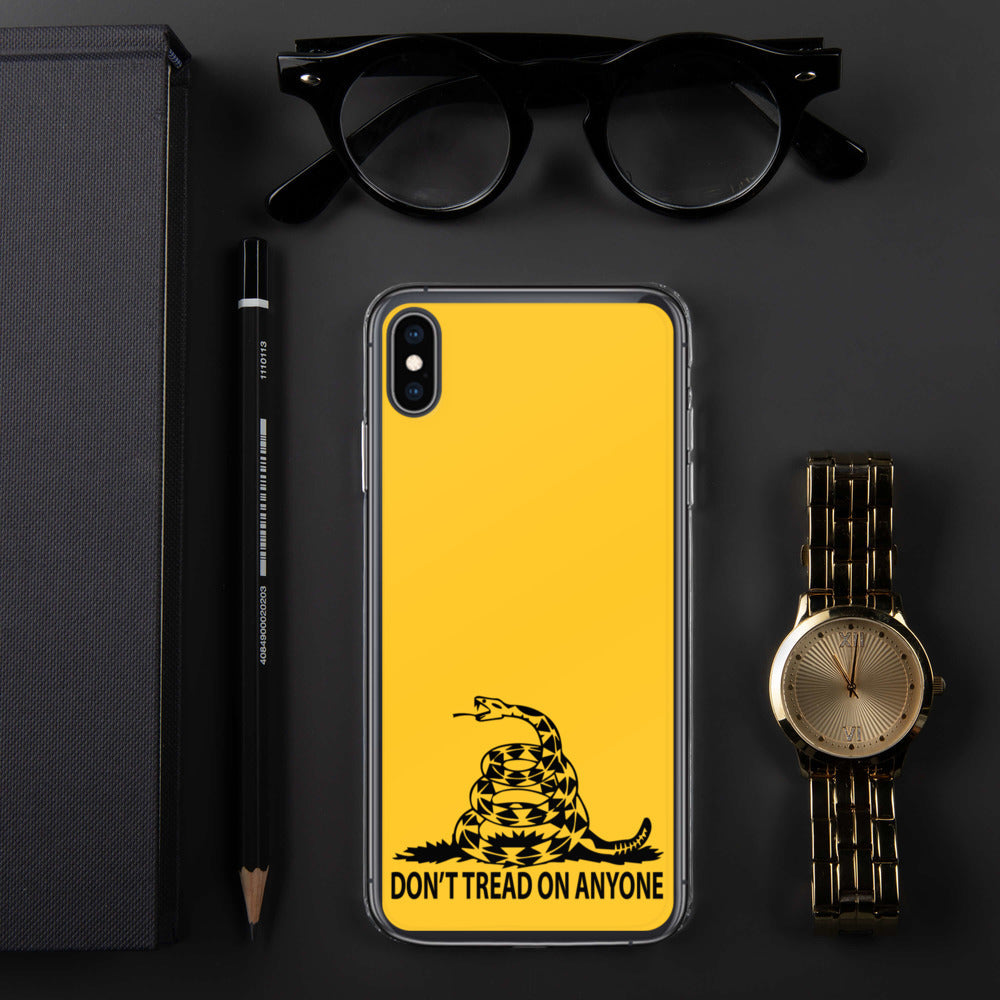 Don't Tread on Anyone iPhone Case