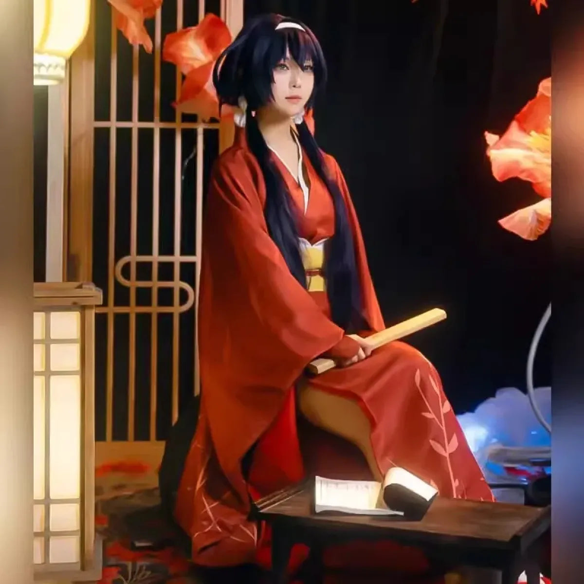 Izumi Kyouka Cosplay Costume – Bungou Stray Dogs Kimono with Wig