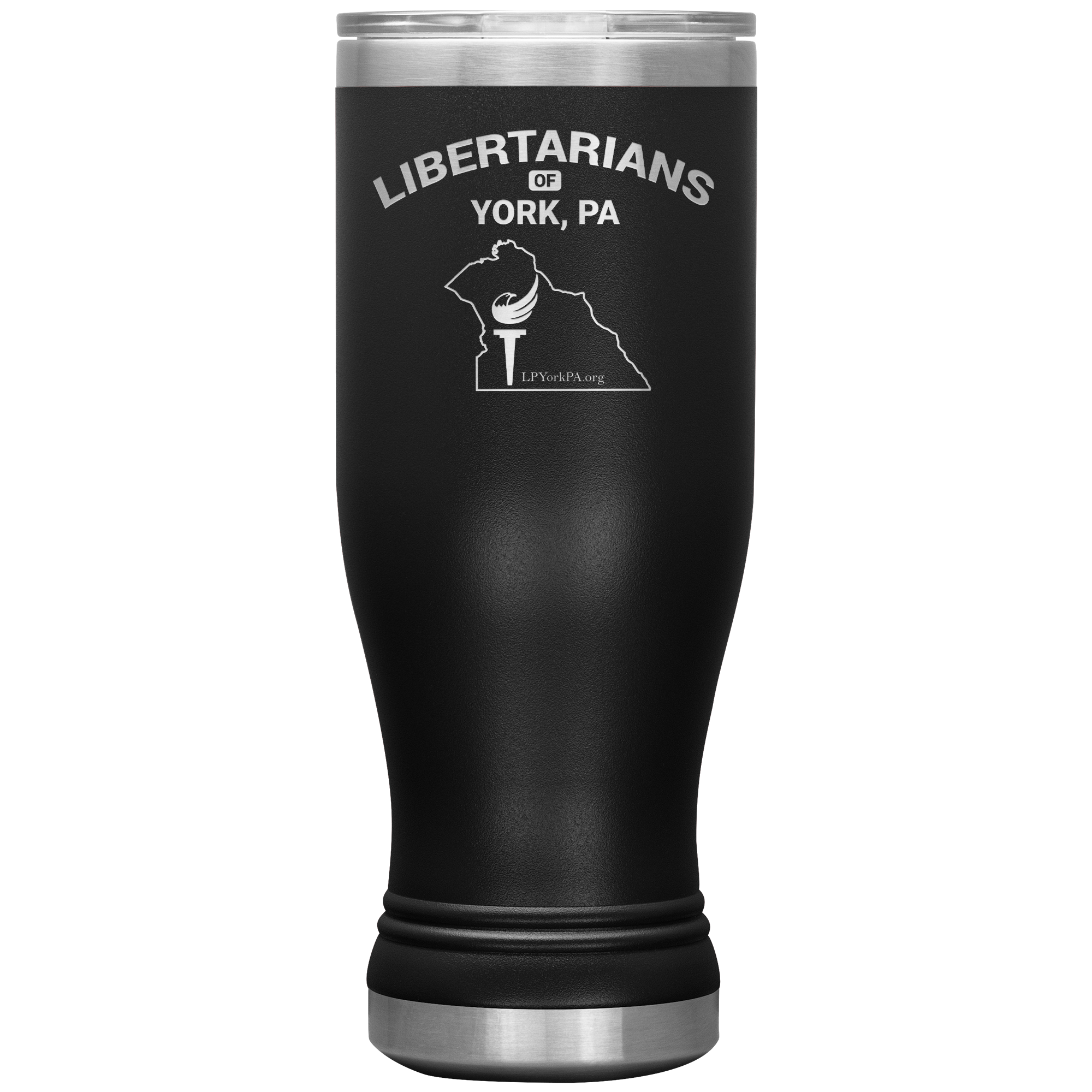 Libertarians of York PA Vaccuum Tumbler