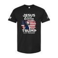 Jesus Is My Savior, Trump Is My President Shirt – Patriotic Christian Statement Tee