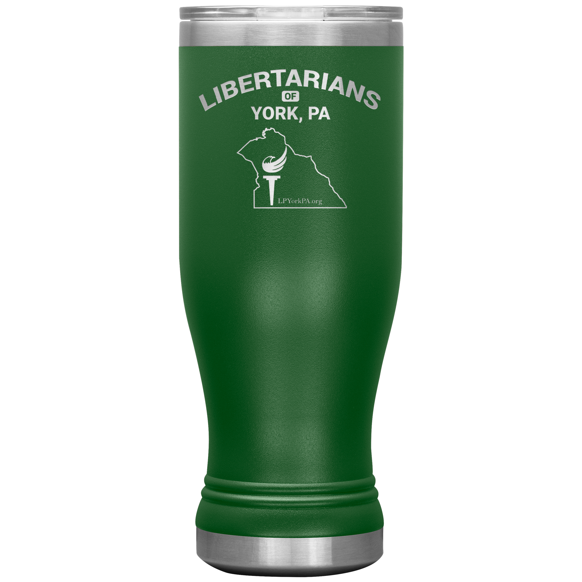 Libertarians of York PA Vaccuum Tumbler