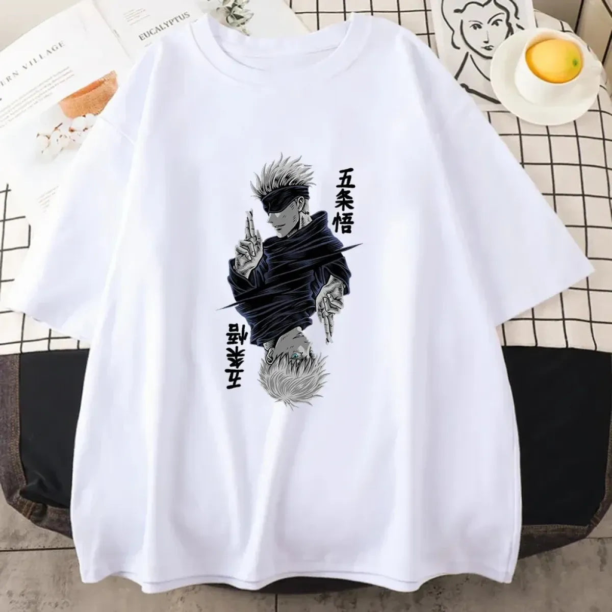 Jujutsu Kaisen Satoru Gojo Anime Print T-shirt
