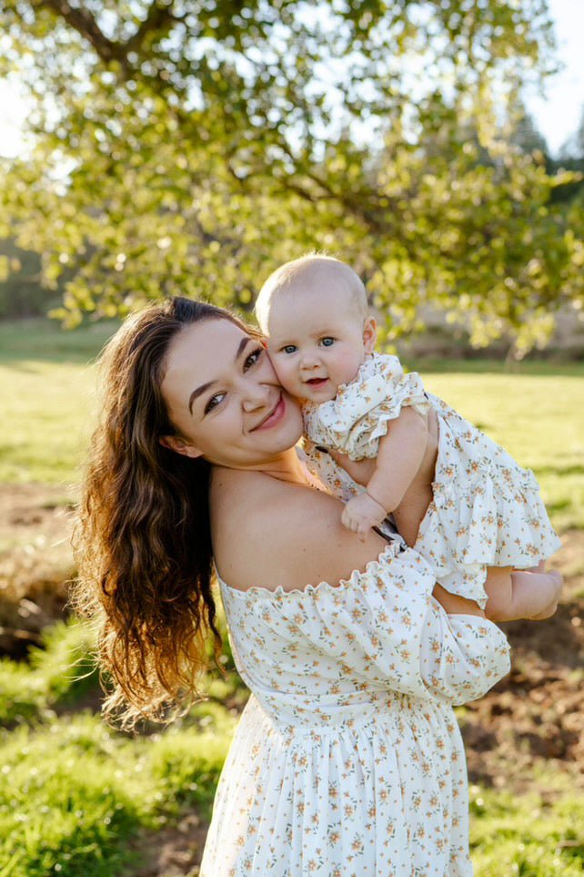 Katherine Dress - Yellow Floral