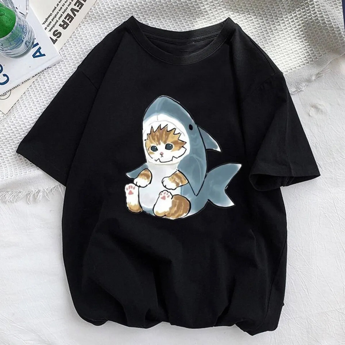 Kawaii Cat Graphic Tees