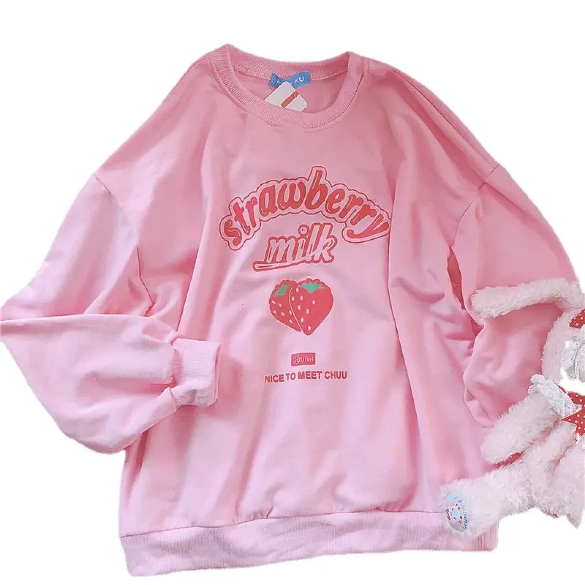 Harajuku Kawaii Strawberry Sweatshirt