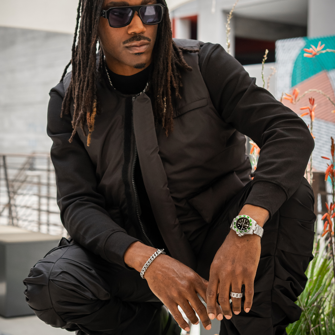 VO124SS - AUTOMATIC VOYAGER SILVER/GREEN