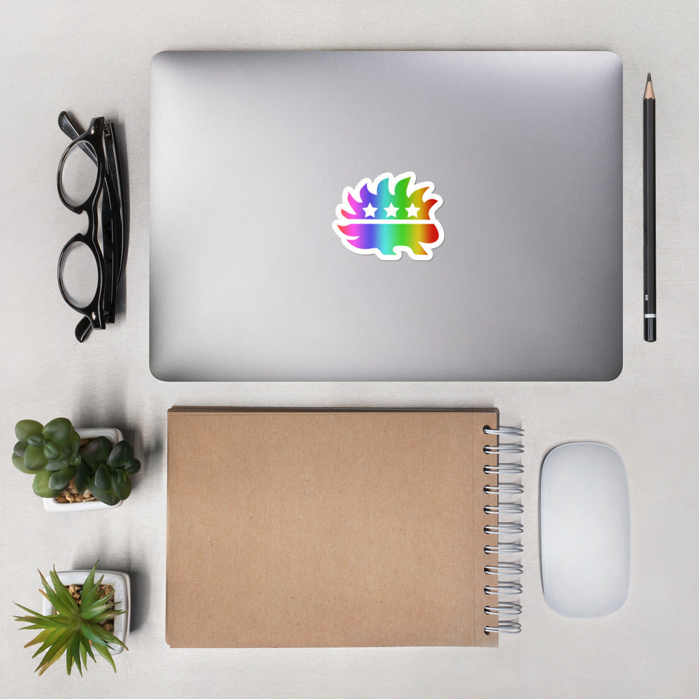 LGBT Porcupine Bubble-free stickers