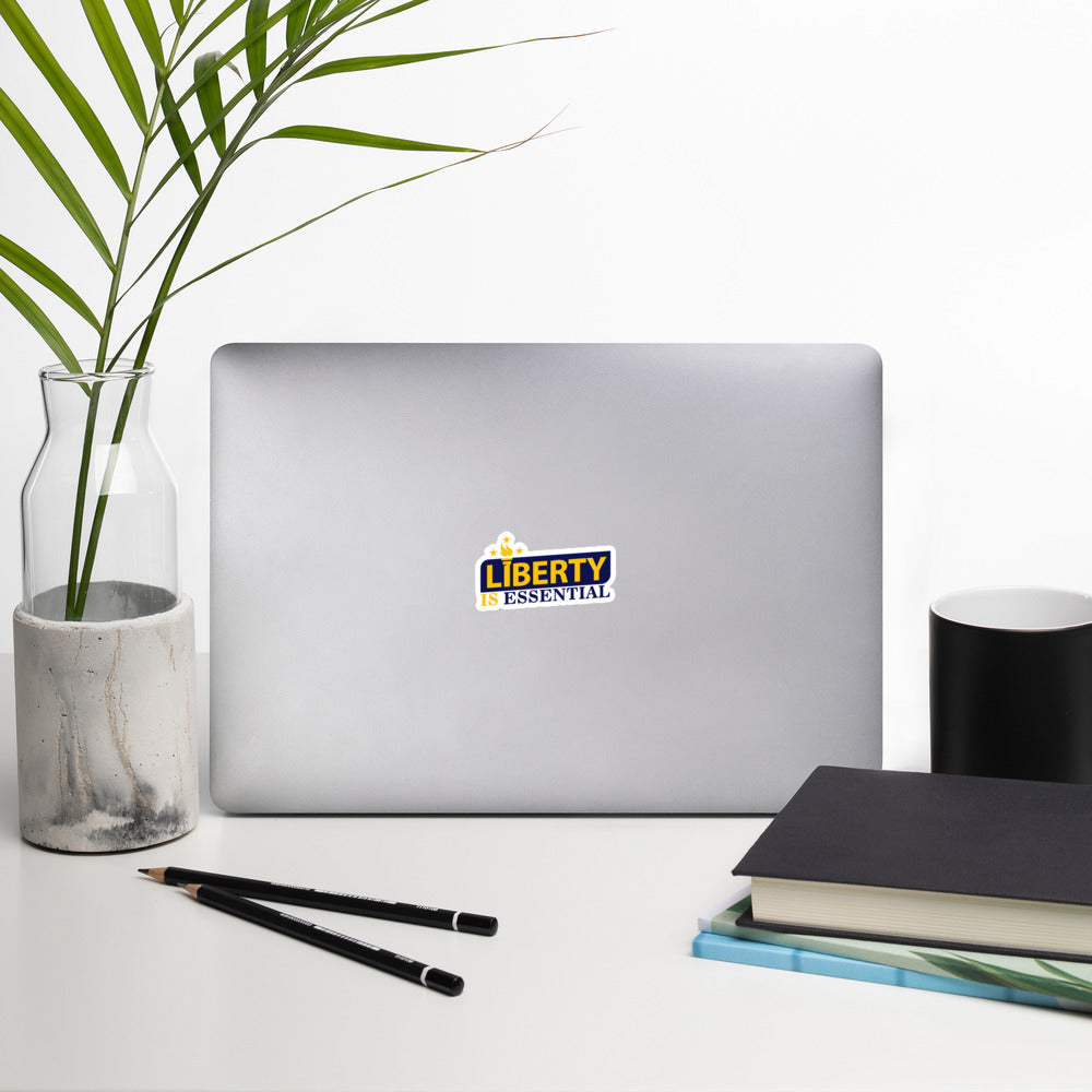 Liberty is Essential Bubble-free stickers
