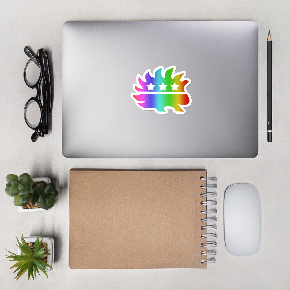 LGBT Porcupine Bubble-free stickers