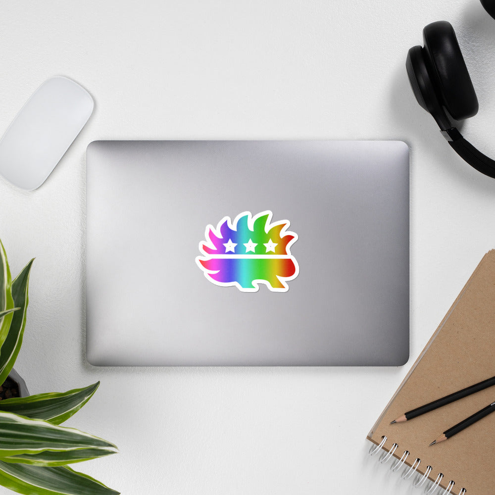 LGBT Porcupine Bubble-free stickers
