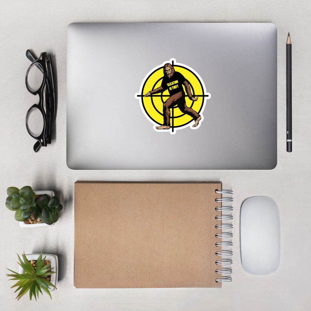 Not a Real Podcast - Taxation is theft stickers
