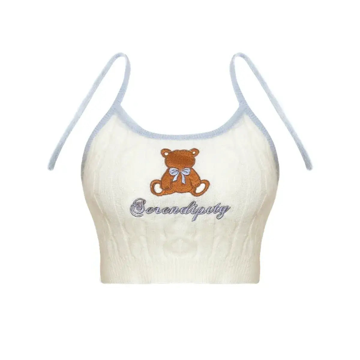 Harajuku Knit Crop Top Set