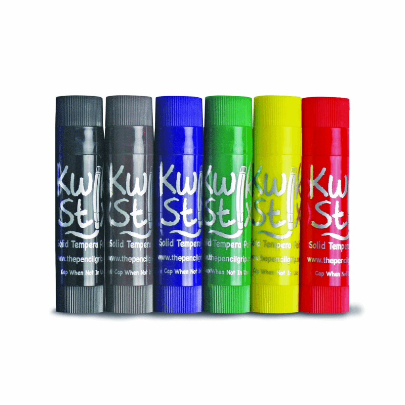 Kwik Stix Paint Sticks, Set of 6 Classic Colors