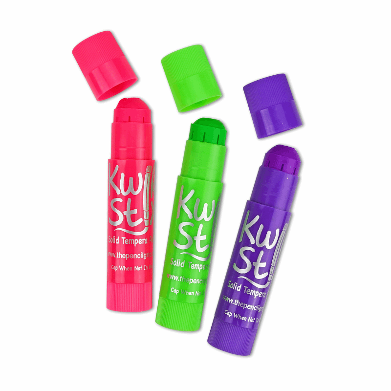 Kwik Stix Paint Sticks, Set of 6 Neon Colors