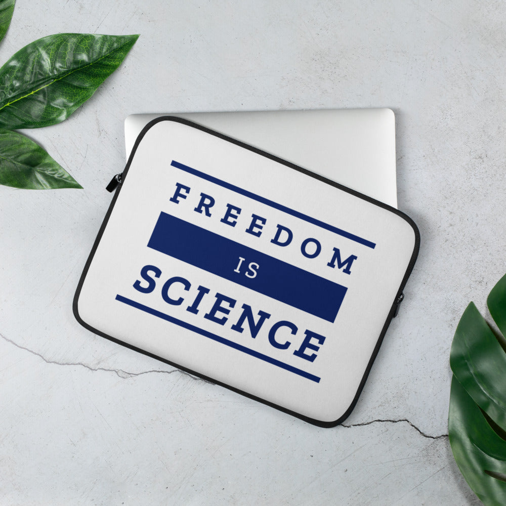 Freedom is Science Laptop Sleeve