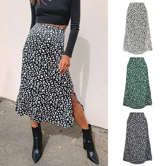 Sexy Leopard Wrap Skirt