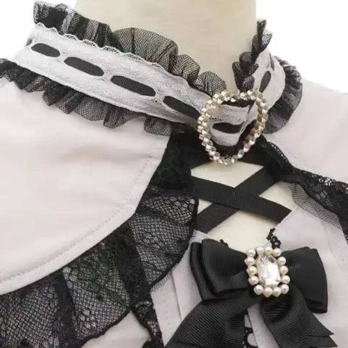 Lolita Lace Bow Off Shoulder Blouse