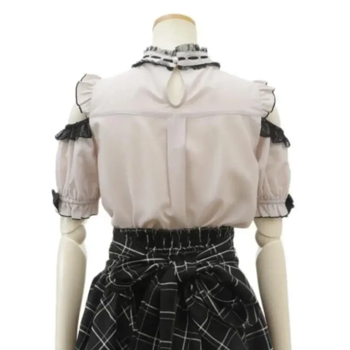 Lolita Lace Bow Off Shoulder Blouse