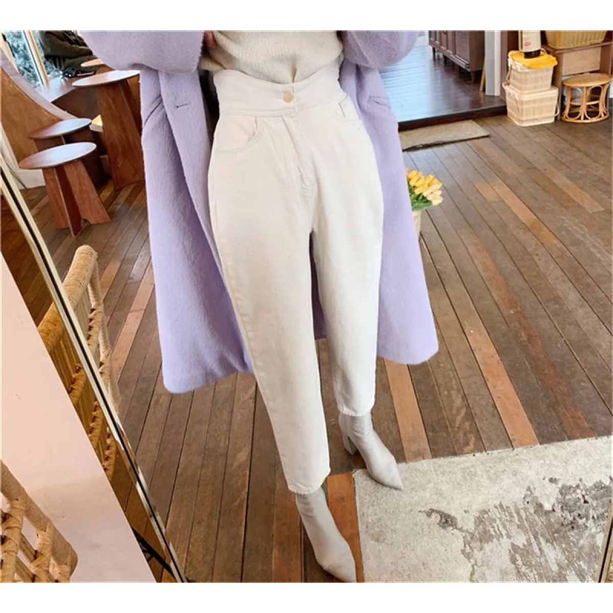 Loose Korean Jeans for Women