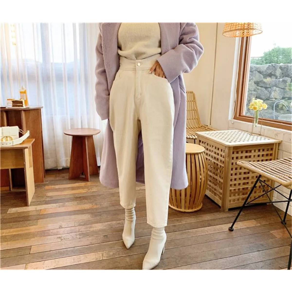 Loose Korean Jeans for Women